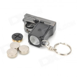 Llavero Pistola LED y Láser [912-41] …