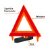 Truper - Triángulo de seguridad de 29 cm de alto con estuche plástico | 10943