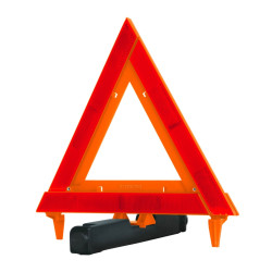 Truper - Triángulo de seguridad de 29 cm de alto con estuche plástico | 10943
