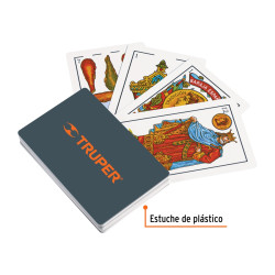 Truper Baraja española plástica de 40 cartas | 61138